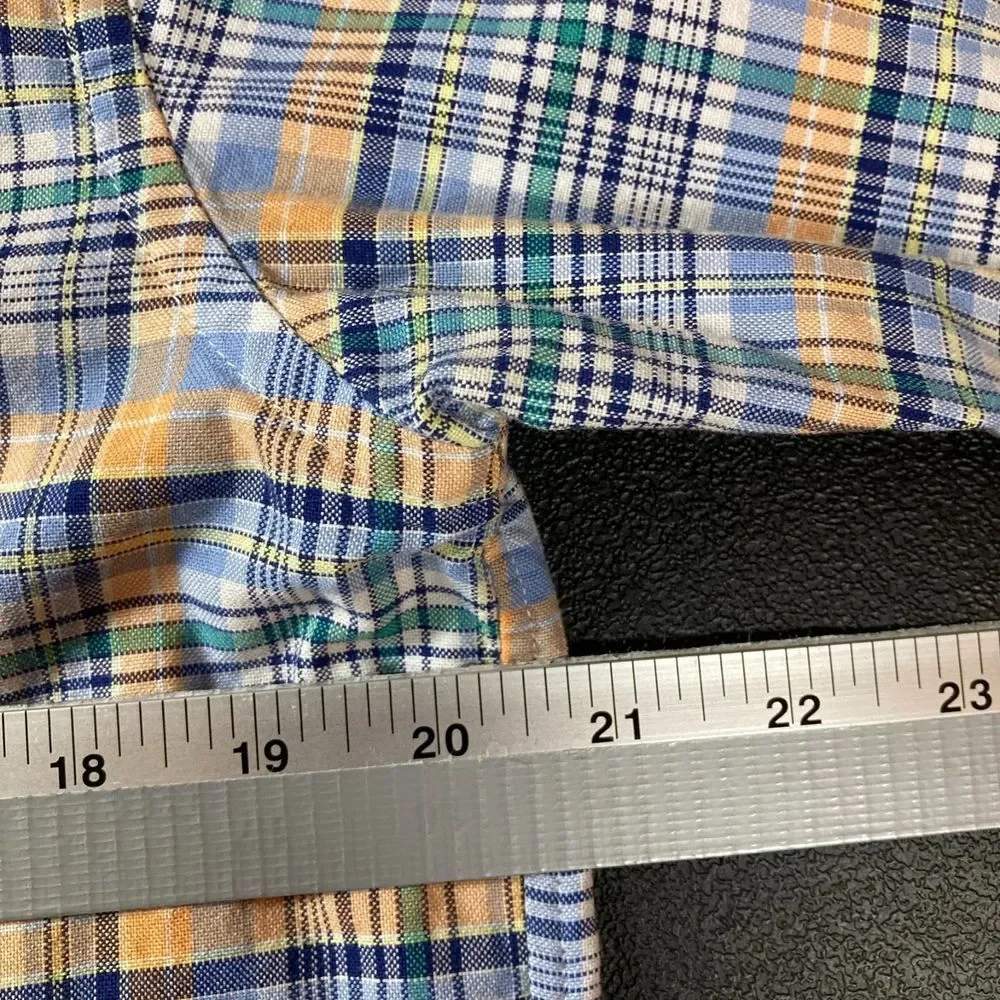 Ralph Lauren Youth Boys 20 Dress‎ Shirt Plaid Long Sleeve Button Down Easter